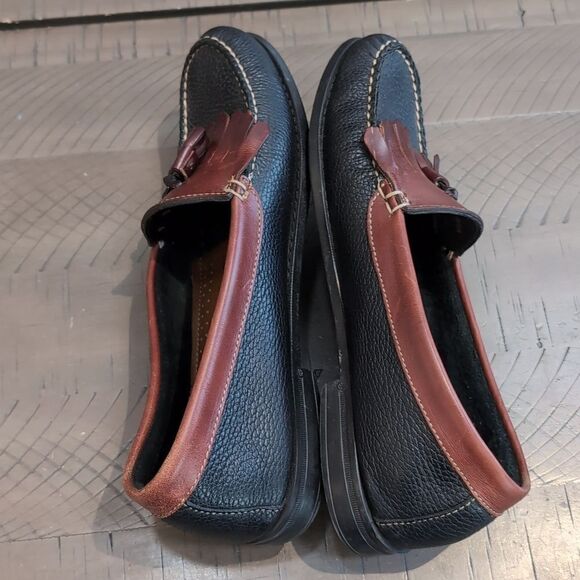 GH Bass & Co Weejuns Calhoun Leather Penny Loafers Shoes Sz 9 D